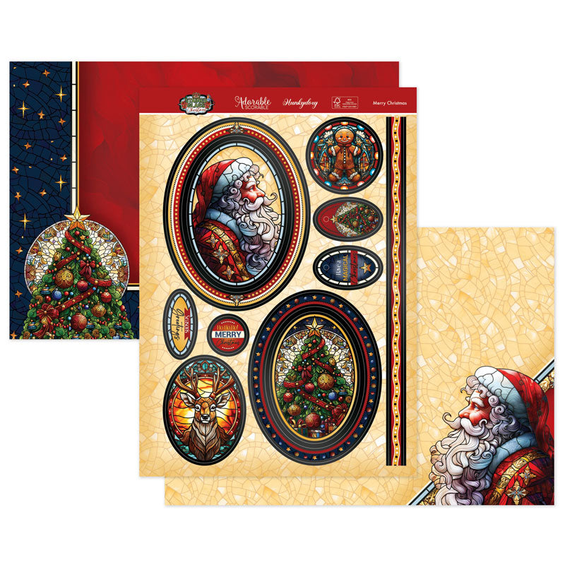 Joyeux Noël – Ensemble de luxe pour dessus de carte