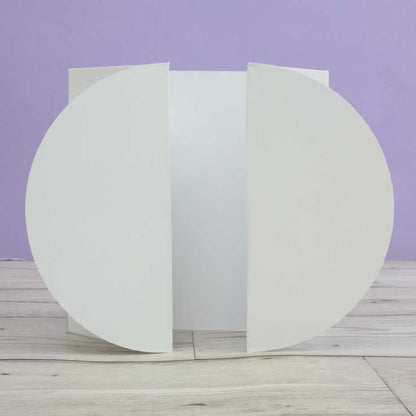 Supports de cartes et enveloppes de luxe prédécoupés – Porte-pli circulaire