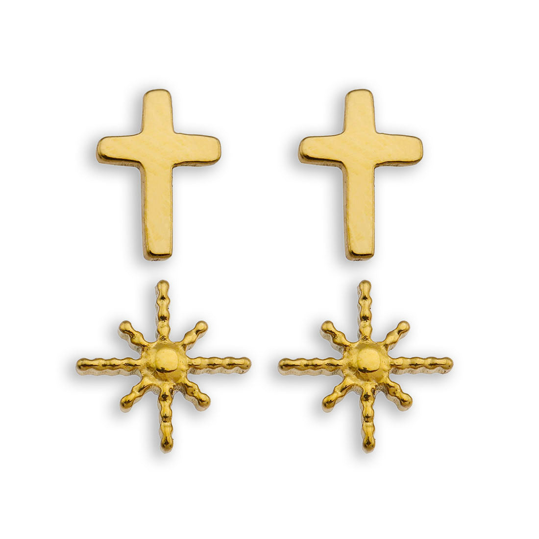 Coffret de 2 paires de boucles d'oreilles SIENNA
