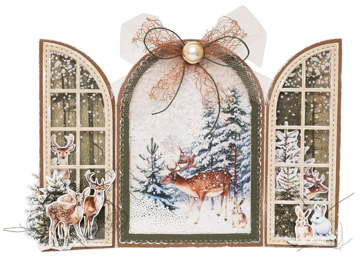 SL Acetate Sheets Snow, Fairies & Stars Essentials 6 Sheets