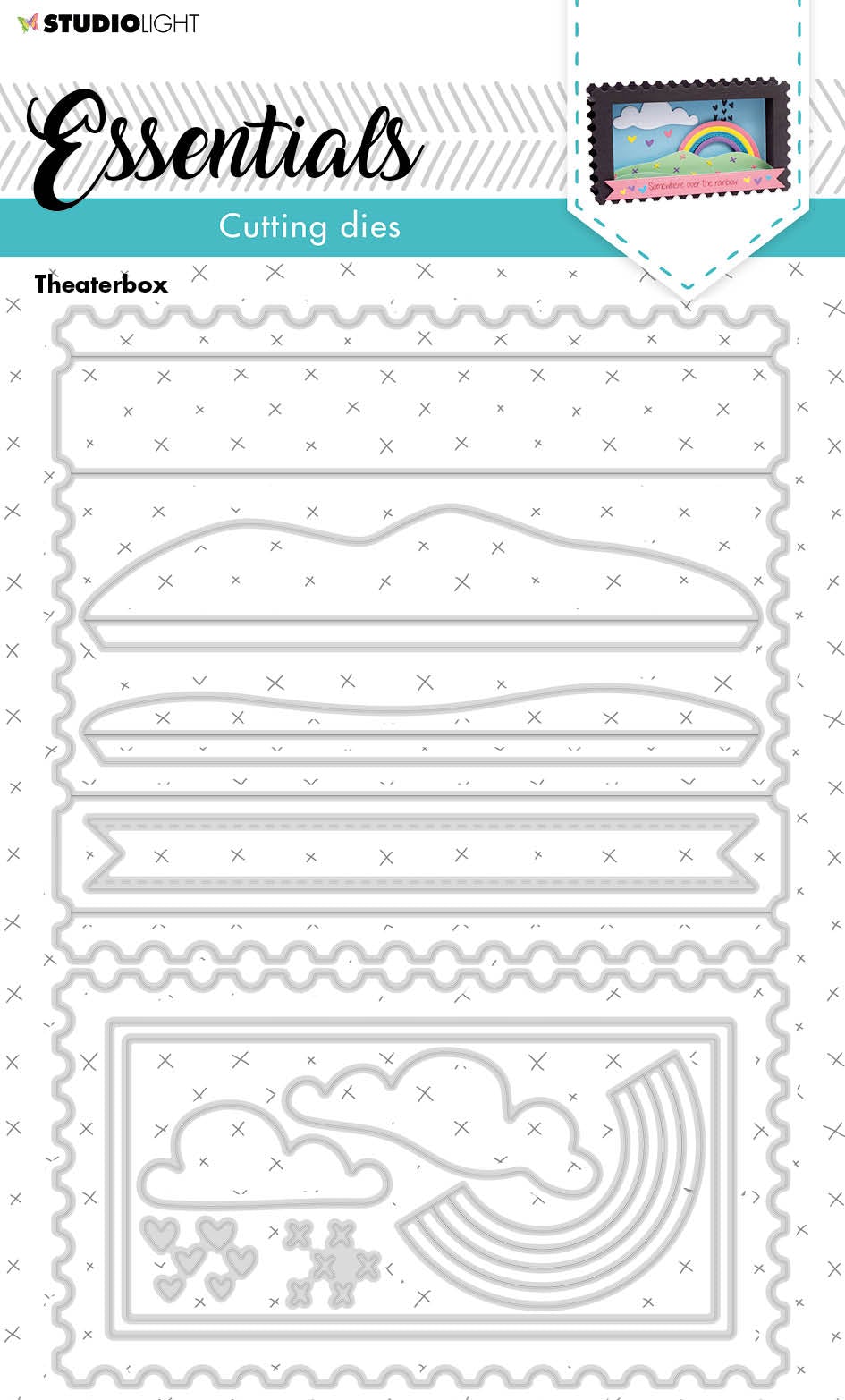 SL Matrice de découpe Theater Box Essentials 148x210x1mm 1 PC n°115