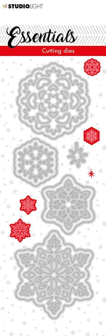 SL Matrice de découpe Noël Petits Flocons de Neige 2 Essentials 50x150mm n°66