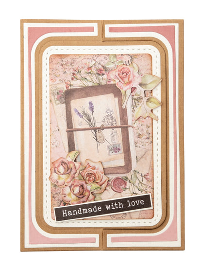 SL Design Bloc de papier fond papier vintage journaux 36 feuilles