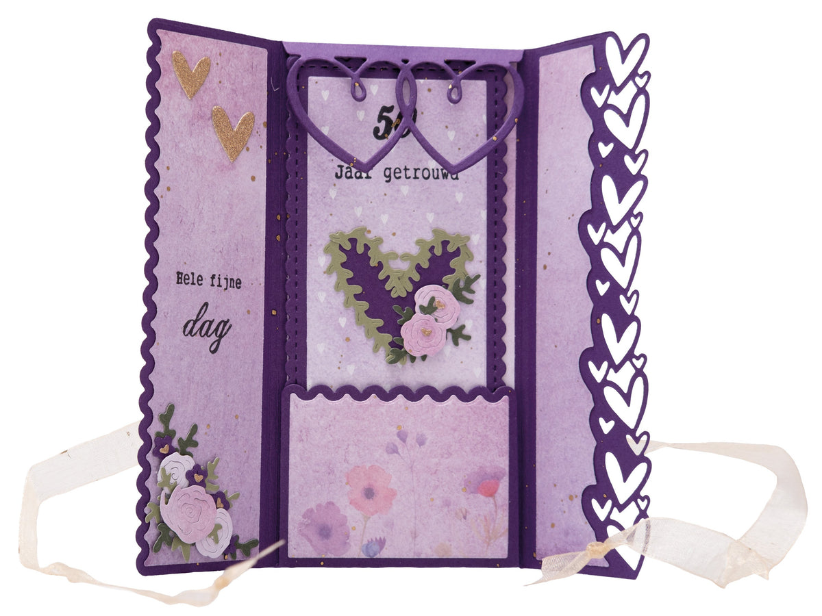 SL Matrice de découpe Cœurs d'amour Essentiels 12 pc