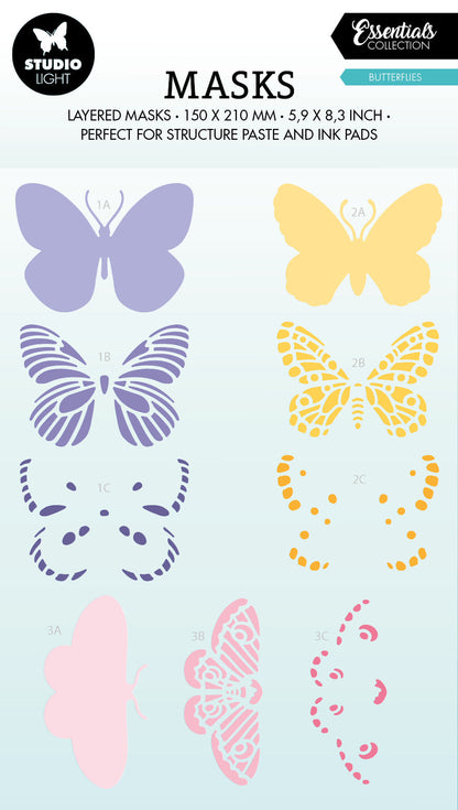 SL Masque Volant Papillon Essentiels 150x210x1mm 1 PC n°171
