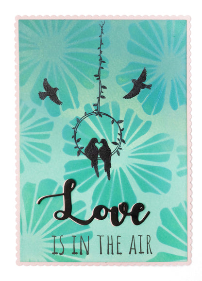 SL Tampon Transparent Love Bird Essentials 62x93x3mm 5 PC nr.385
