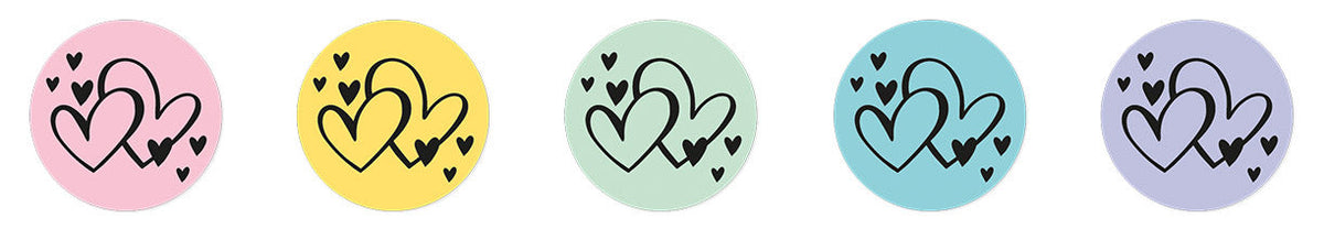SL Stickers Hearts Essentials ø30mm 100 PC