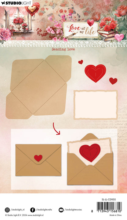 SL Cutting Die Sending Love Love Of My Life 6 PC