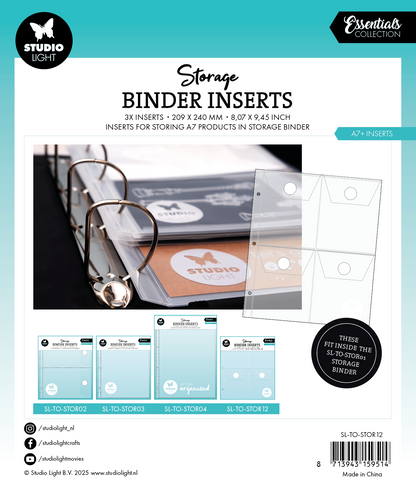 SL Storage Insert 3x Inserts For A7+ Essentials 3 Pieces