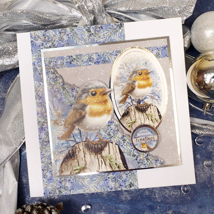 Bloc de papier « Snow Adorable » 8" x 8"