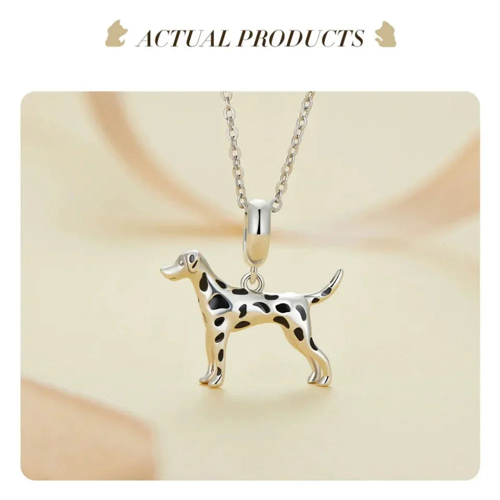 Genuine 925 Sterling Silver Pet Dog Charm For Bracelet - Poodle Dachshund Pendant