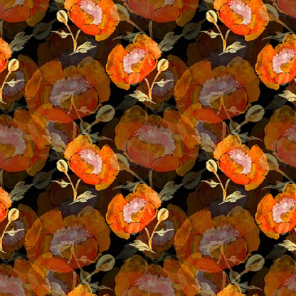Jason Yenter - Reflections of Autumn II - Shadow Poppies - 23RA-1