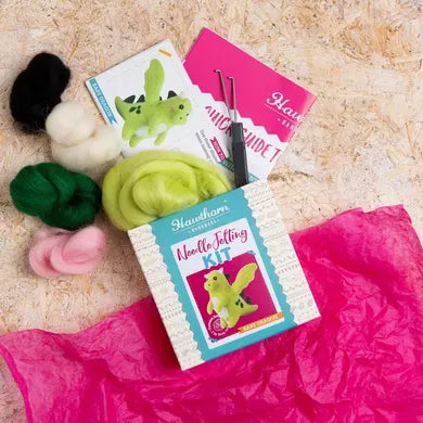 Kit de Feutrage à l'Aiguille Mini Dragon Bébé Hawthorn Handmade