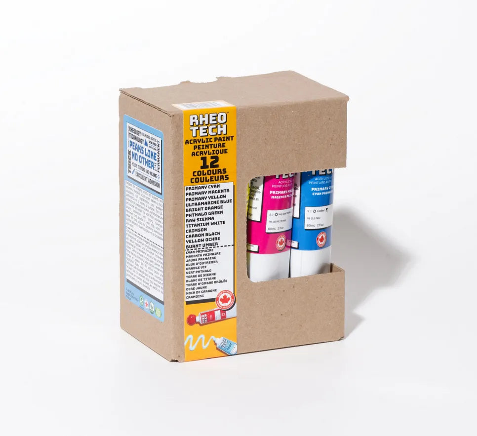 Rheotech Lot de 12 tubes de 60 ml