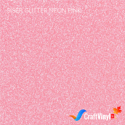 Siser Paillettes Rose fluo