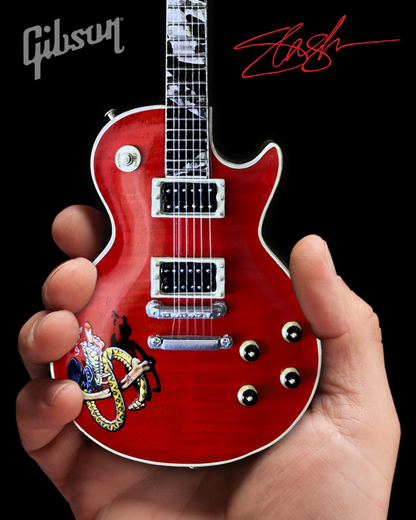 Réplique miniature de guitare de collection Slash Signature Red Snakepit