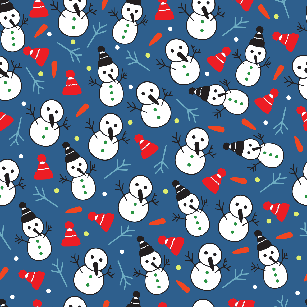 Motif de bonhomme de neige en HTV (transfert thermique) pour travaux manuels 2