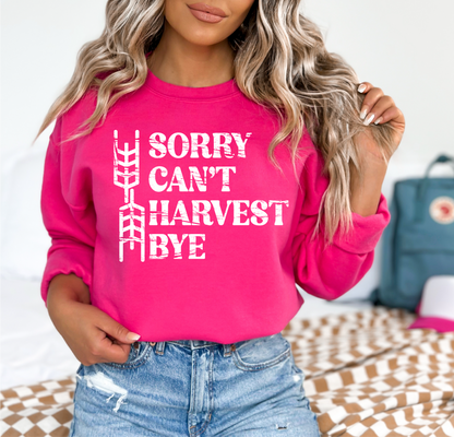 Désolé impossible de récolter, au revoir | T-shirt Unisexe Col Rond | Vêtements de ferme