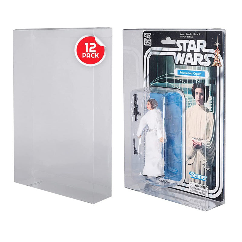 Star Wars 6 pouces - Pack Héritage 40e Anniversaire (Sous blister) - Protections EVORETRO PET - Lot de 12