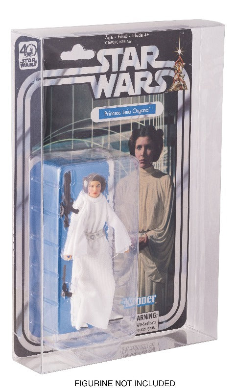 Star Wars 6 pouces - Pack Héritage 40e Anniversaire (Sous blister) - Protections EVORETRO PET - Lot de 12