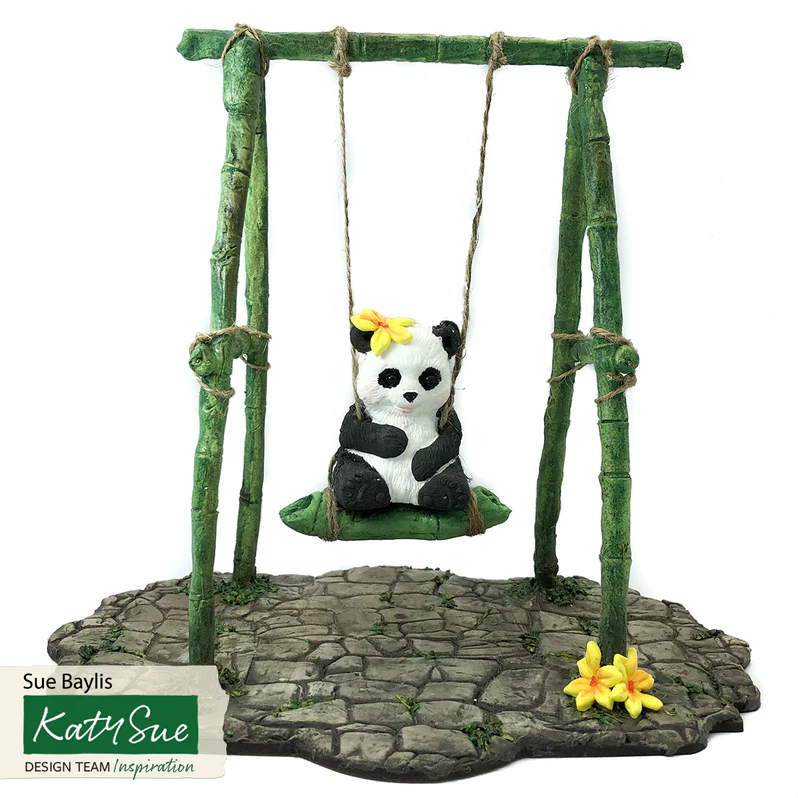 Moule en silicone panda