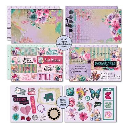 Pack de 6 cartes 10x15 cm Teenage Dream 3Quarter Designs