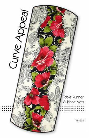 Chemin de table et sets de table Curve Appeal