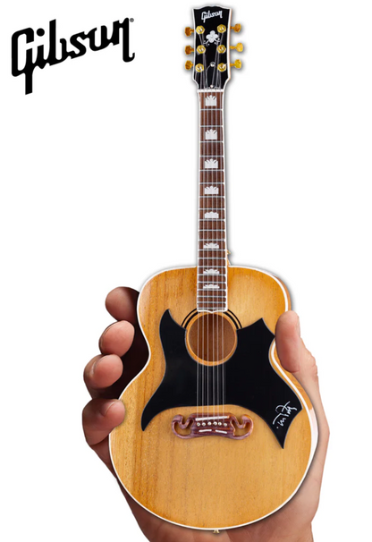 Tom Petty Gibson SJ-200 Wildflower - Antique Natural Miniature Guitar Model