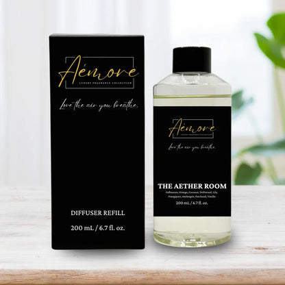 The Aether Room - Recharge d'Huile pour Diffuseur 200 mL