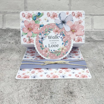 The Paper Boutique Sunny Gardens Bloc de papier 20 x 20 cm