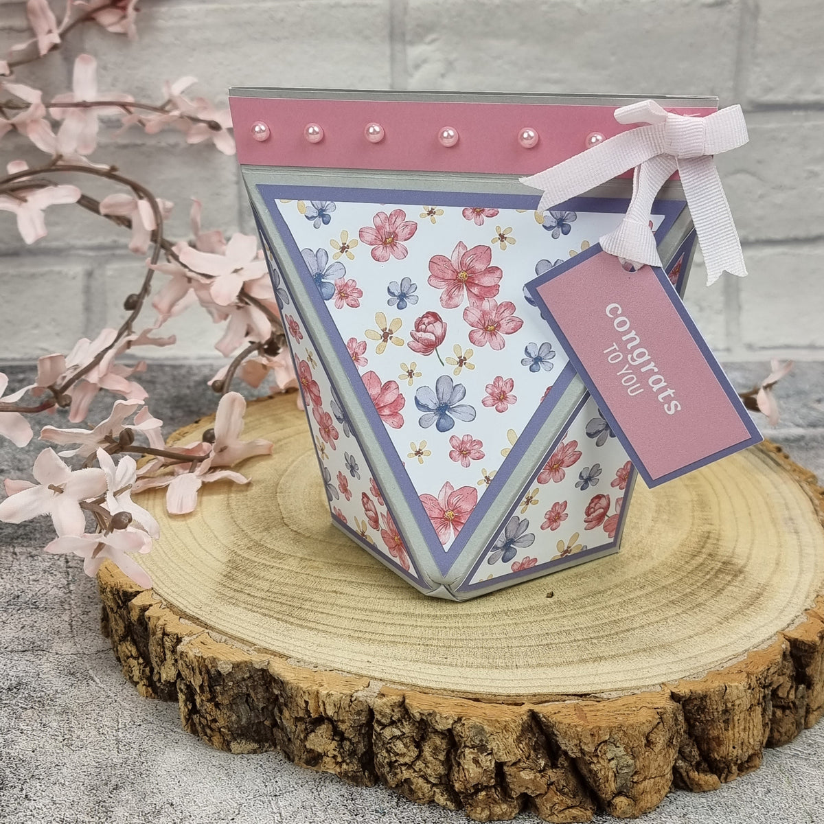The Paper Boutique Sunny Gardens Bloc de Cartes Couleur 20,3 cm x 20,3 cm
