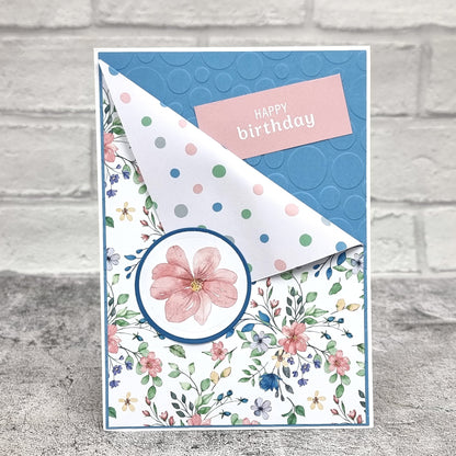 The Paper Boutique Sunny Gardens Bloc de papier 20 x 20 cm