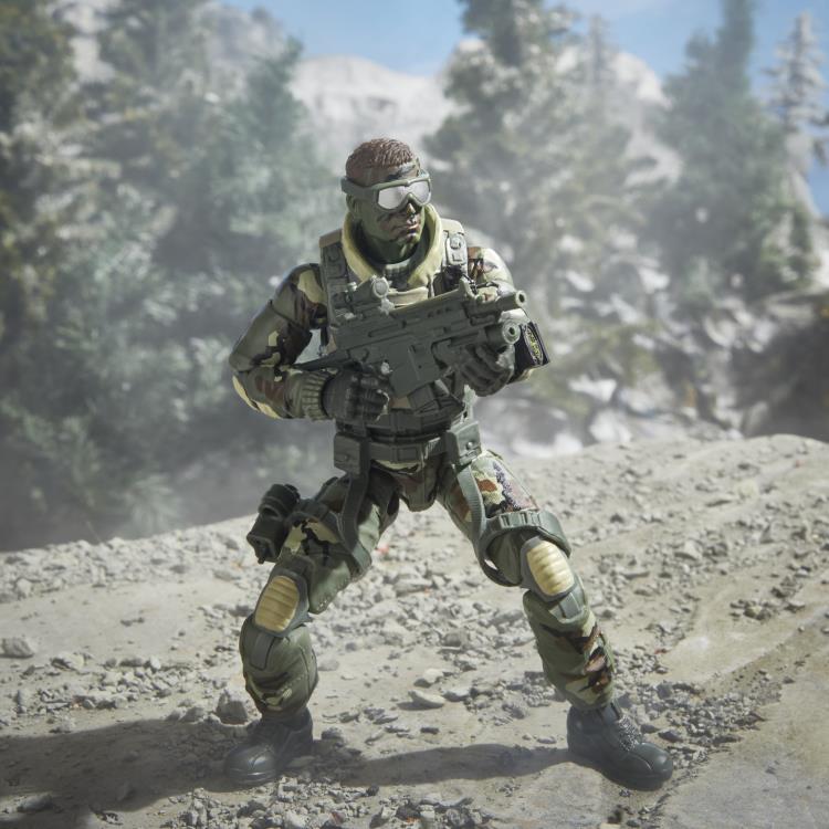 G.I. Joe Classified Series Figurine Pilote d'action 60e anniversaire - HALO - Chute libre à basse altitude - Parachutiste