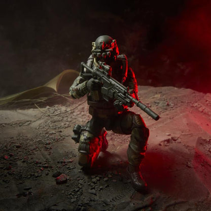 G.I. Joe Classified Series Figurine Pilote d'action 60e anniversaire - HALO - Chute libre à basse altitude - Parachutiste
