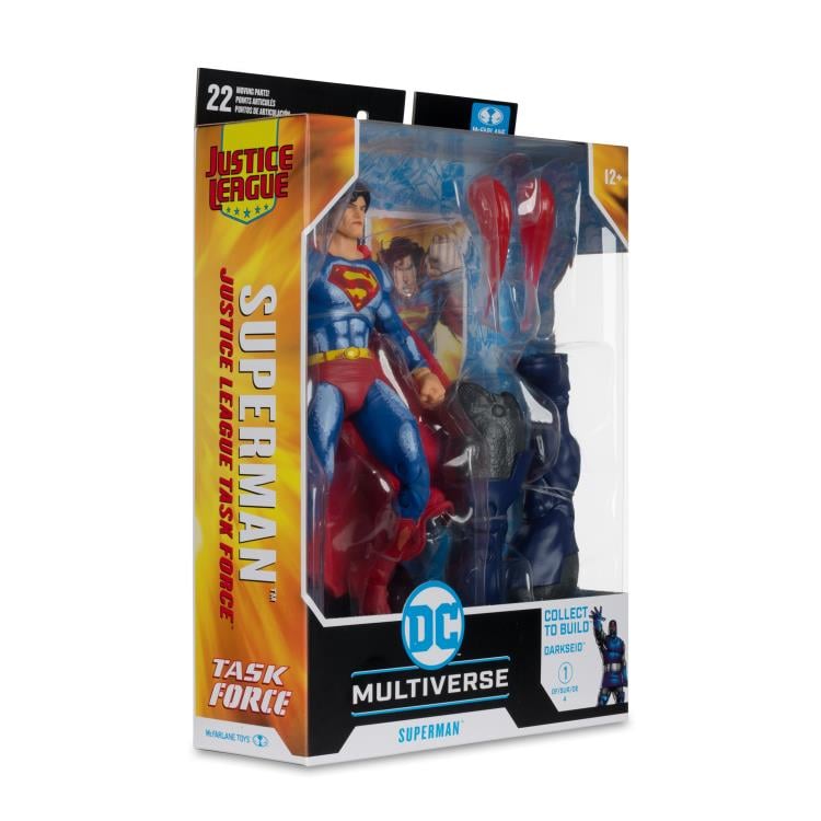 Figurine articulée Superman Justice League Task Force DC Multiverse - Collectionnez pour construire : Darkseid