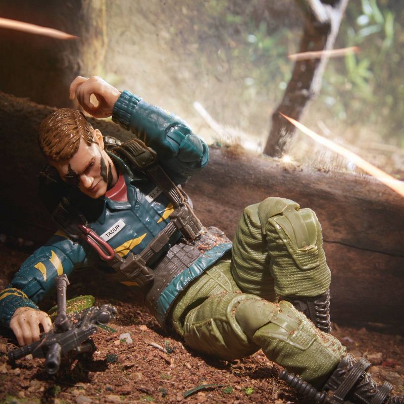 Figurine articulée G.I. Joe Classified Series Tiger Force Dusty – Exclusive