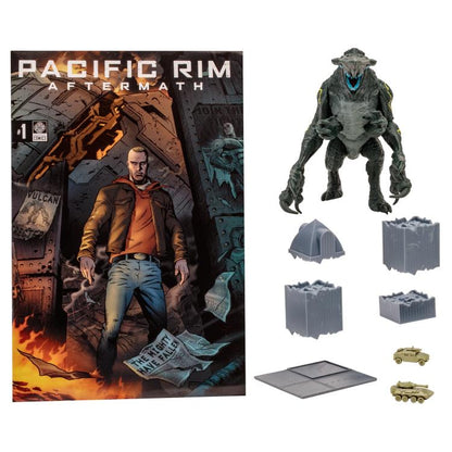 Pacific Rim: Aftermath Knifehead 4" Action Figure Playset with Comic
