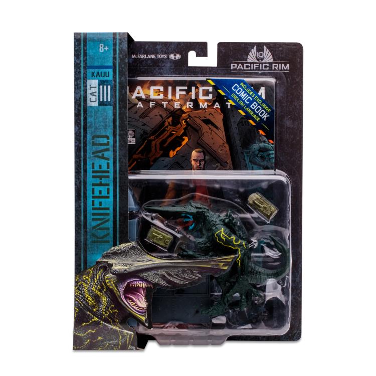 Pacific Rim: Aftermath Knifehead 4" Action Figure Playset with Comic