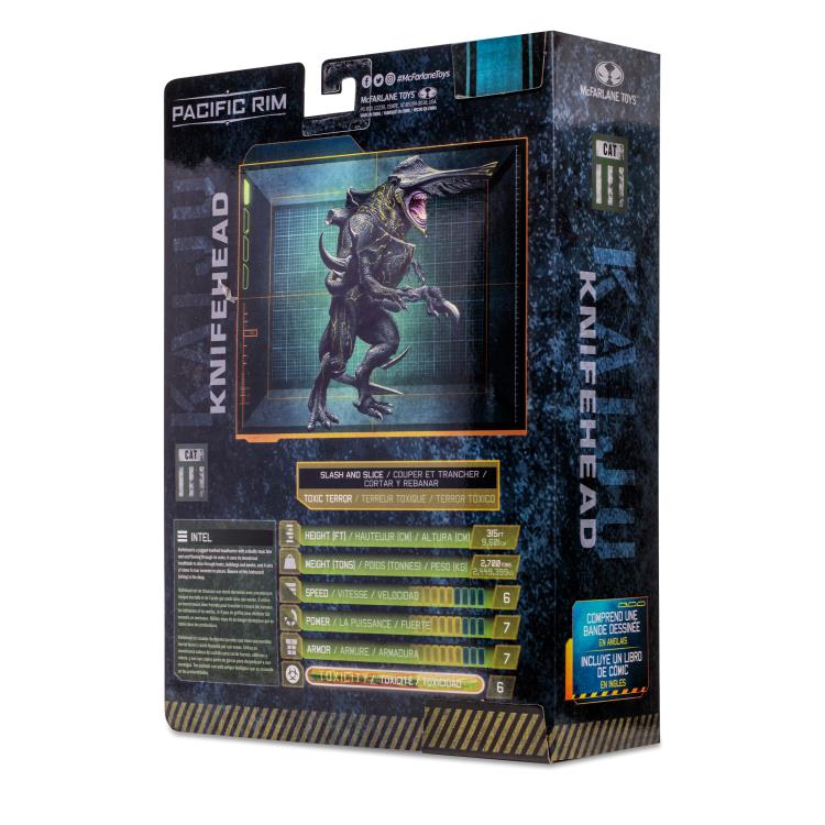 Pacific Rim: Aftermath Knifehead 4" Action Figure Playset with Comic