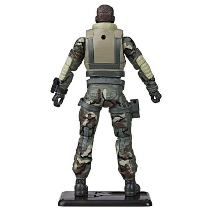 G.I. Joe Classified Series Figurine Pilote d'action 60e anniversaire - HALO - Chute libre à basse altitude - Parachutiste