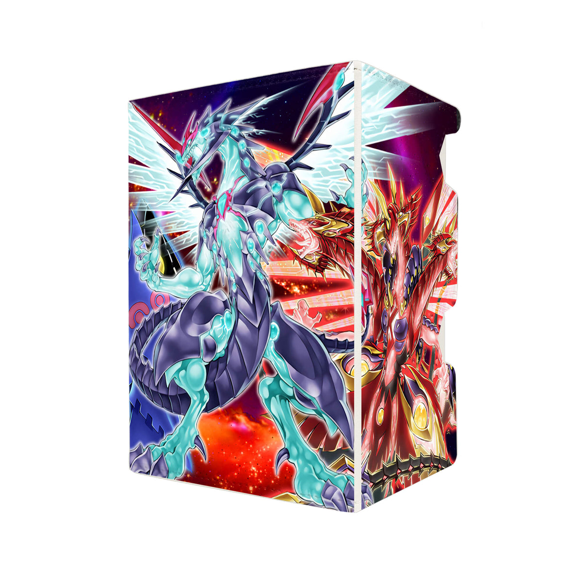 Triple Galaxy Eyes Dragon - Boîte de rangement pour Deck Mach 3