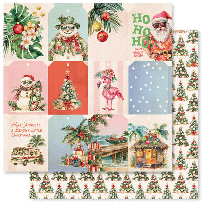 Tropical Christmas 12x12 Paper Collection 33114