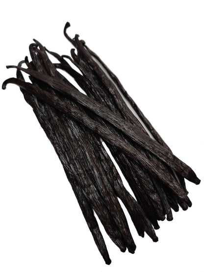 Gousses de vanille de l'Ouganda, Grade A, Gourmet <br>Pour extraits et pâtisseries<BR>À l'once