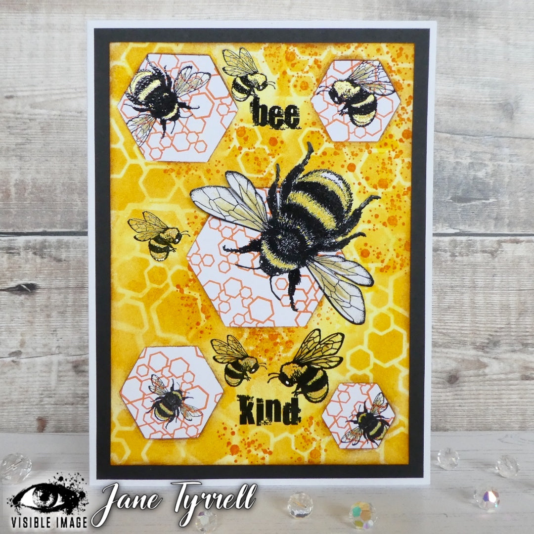 Visible Image Bee Happy – Kit de Tampons A6