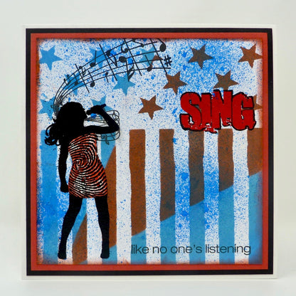 Visible Image Sing - A6 Stamp Set