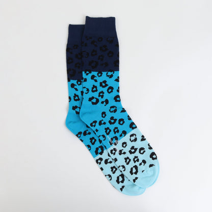 Electric Blue Leopard