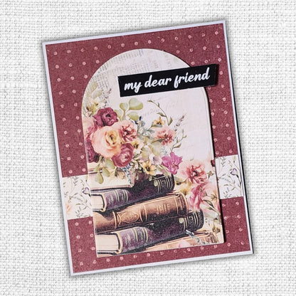 Kit de cartes rapides Vintage Rose Basics 33654