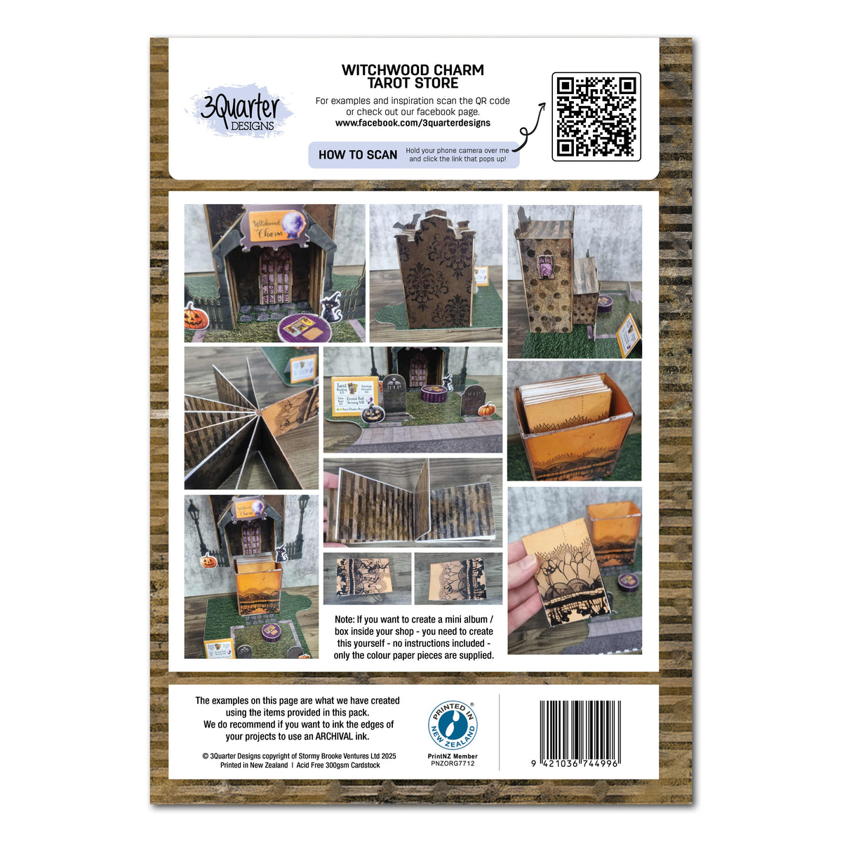 3Quarter Designs Lane Village - Boutique de Tarot Witchwood Charm