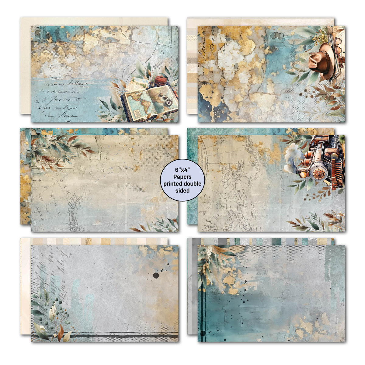 Pack de cartes 3Quarter Designs Adventures Return 6x4