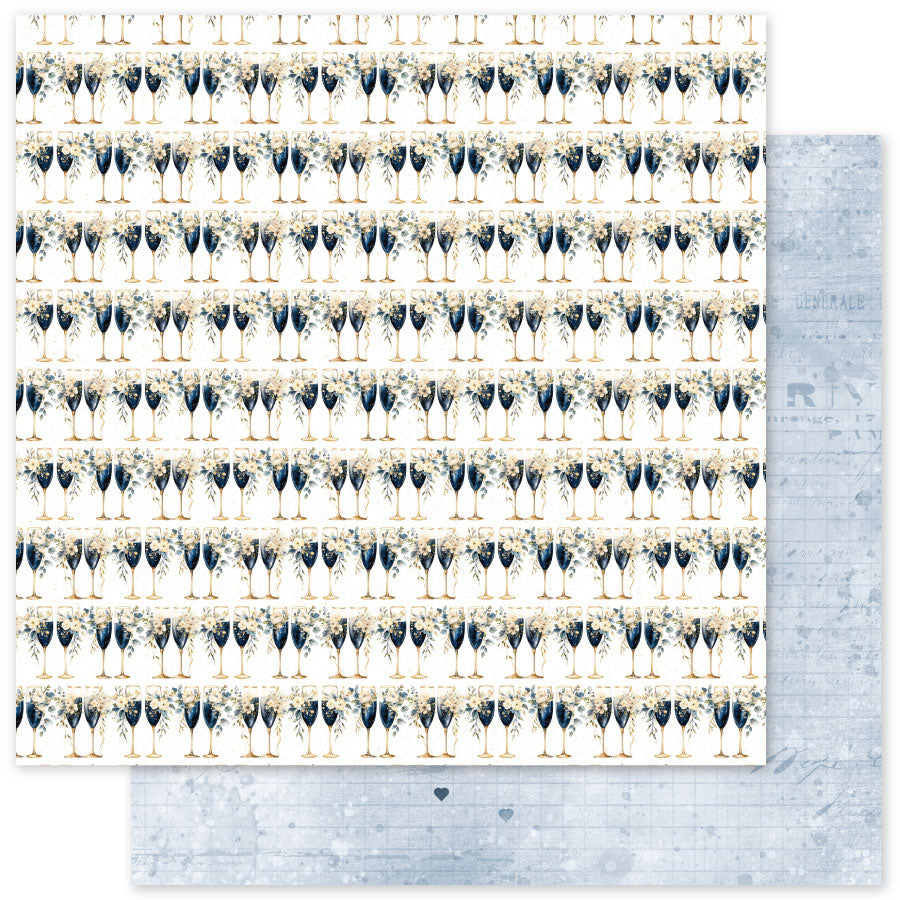 Collection de papiers 15x15 cm Les Essentiels floraux de mariage 2.0 34506